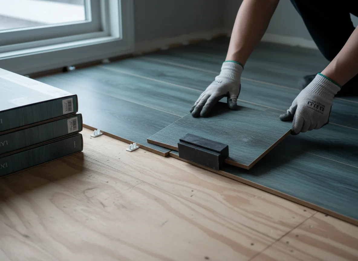 Luxury Vinyl Plank Installation company in Gas, KS